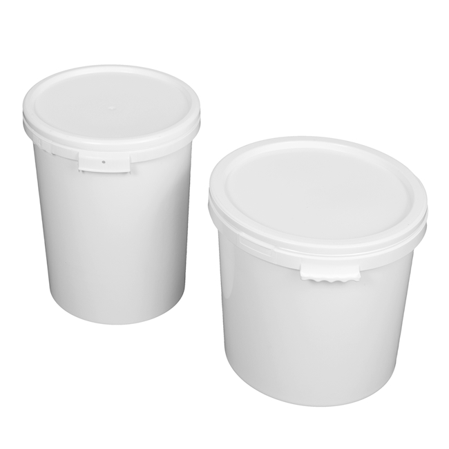 Bucket Hobbock tamper evident lid PP 25,0 lt